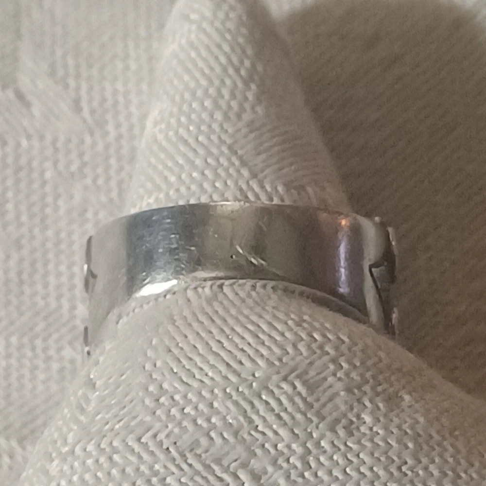 Konstantino Diamond Scroll Ring, SS &18k, Size 5.5 - Picture 5 of 13
